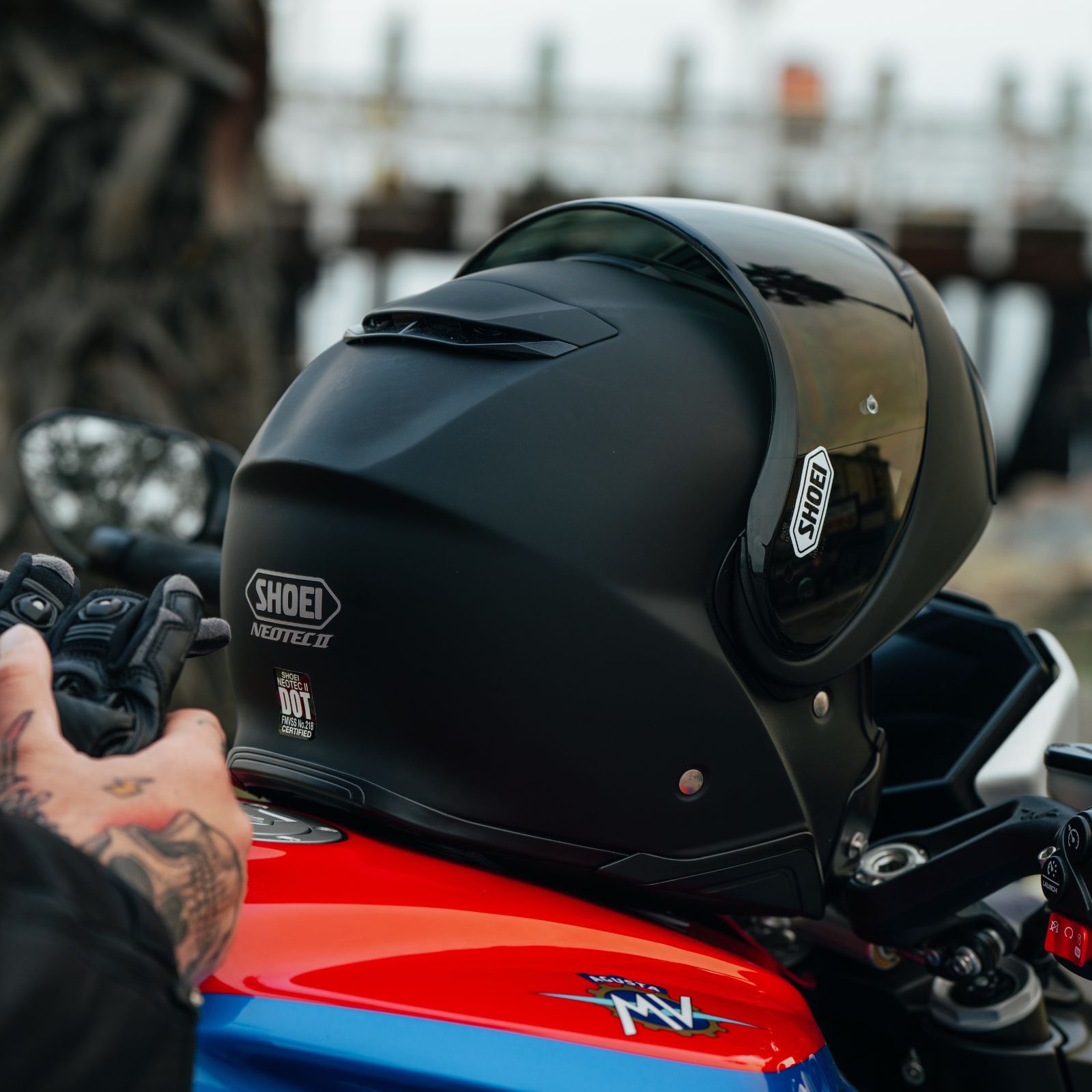 SHOEI NEOTECⅡ SYSTEM HELMET ヘルメット XL 61cm 2018 (P1971skxYM) NEOTEC II | SYSTEM HELMET｜ヘルメット SHOEI